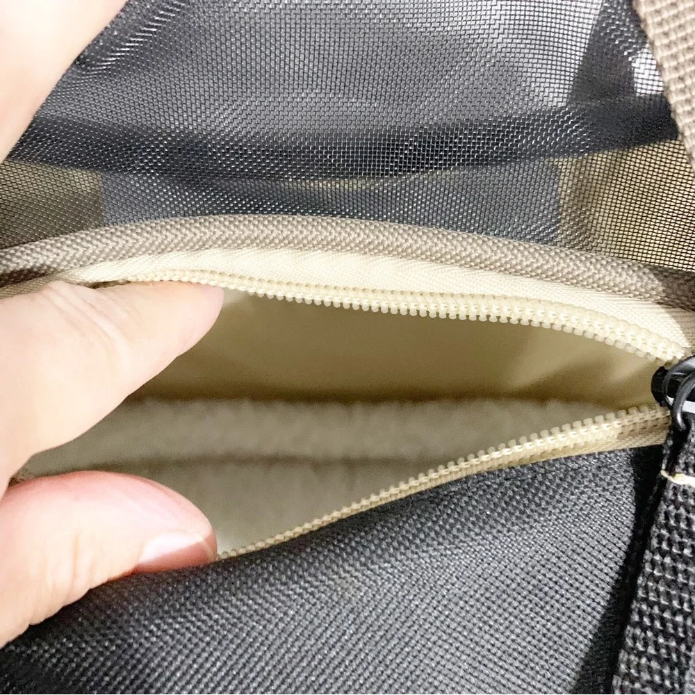 Bergan Dog Carrier Cozy Fleece Bed Shoulder Strap and Top Handles Ventilation 🐶